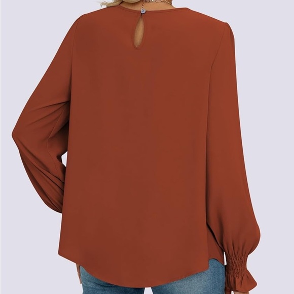 She & Sky size M long sleeve blouse - Picture 2 of 5